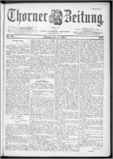 Thorner Zeitung 1901, Nr. 65 Erstes Blatt