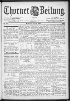 Thorner Zeitung 1901, Nr. 67 Erstes Blatt