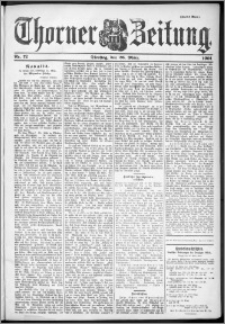 Thorner Zeitung 1901, Nr. 72 Zweites Blatt