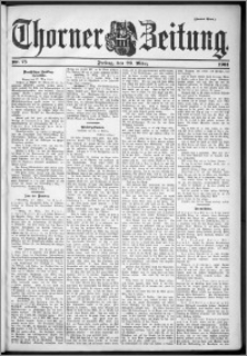 Thorner Zeitung 1901, Nr. 75 Zweites Blatt