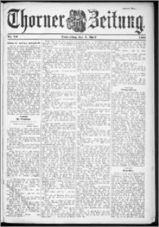 Thorner Zeitung 1901, Nr. 80 Zweites Blatt