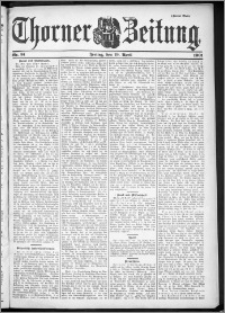 Thorner Zeitung 1901, Nr. 91 Zweites Blatt