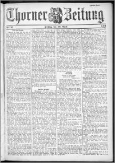 Thorner Zeitung 1901, Nr. 97 Zweites Blatt