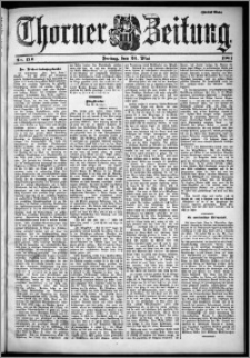 Thorner Zeitung 1901, Nr. 120 Zweites Blatt