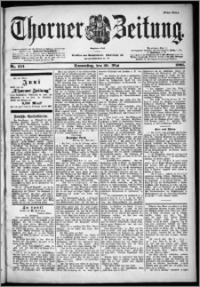 Thorner Zeitung 1901, Nr. 124 Erstes Blatt