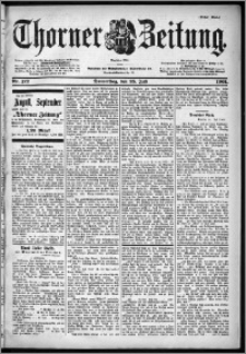 Thorner Zeitung 1901, Nr. 172 Erstes Blatt