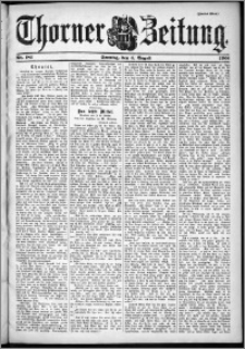 Thorner Zeitung 1901, Nr. 181 Zweites Blatt