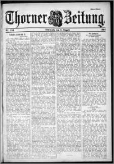 Thorner Zeitung 1901, Nr. 183 Zweites Blatt