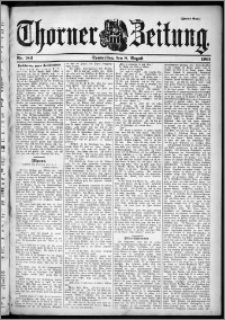 Thorner Zeitung 1901, Nr. 184 Zweites Blatt