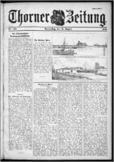 Thorner Zeitung 1901, Nr. 190 Zweites Blatt