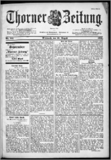 Thorner Zeitung 1901, Nr. 201 Erstes Blatt