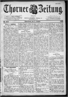 Thorner Zeitung 1901, Nr. 234 Erstes Blatt