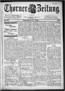 Thorner Zeitung 1901, Nr. 250 Erstes Blatt