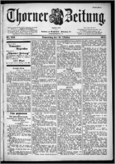 Thorner Zeitung 1901, Nr. 256 Erstes Blatt