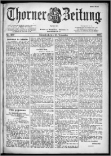 Thorner Zeitung 1901, Nr. 270 Erstes Blatt