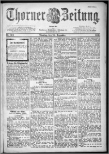 Thorner Zeitung 1901, Nr. 301 Erstes Blatt