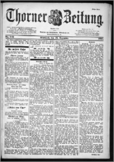 Thorner Zeitung 1901, Nr. 302 Erstes Blatt