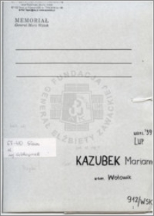 Kazubek Marianna