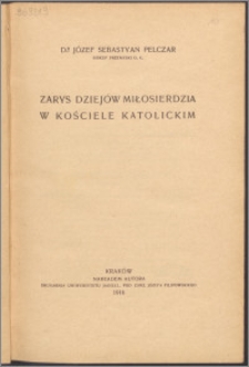 Zarys dziejów miłosierdzia w Kościele katolickim