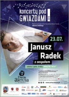 Koncerty pod Gwiazdami 2016 : Janusz Radek z zespołem : 23.07
