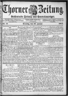 Thorner Zeitung 1904, Nr. 15 + Beilage