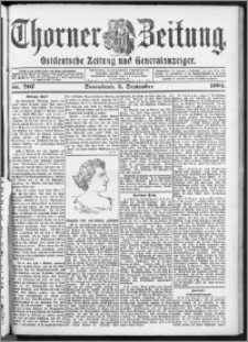 Thorner Zeitung 1904, Nr. 207 + Beilage