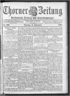 Thorner Zeitung 1904, Nr. 209 + Beilage