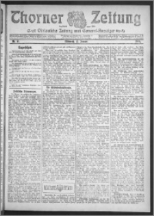 Thorner Zeitung 1909, Nr. 10 + Beilage