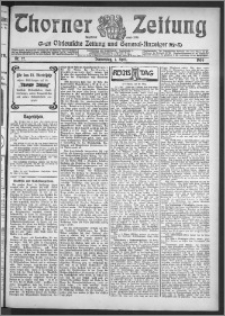 Thorner Zeitung 1909, Nr. 77 + Beilage