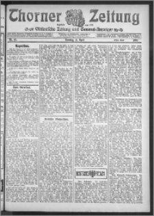 Thorner Zeitung 1909, Nr. 85 Erstes Blatt