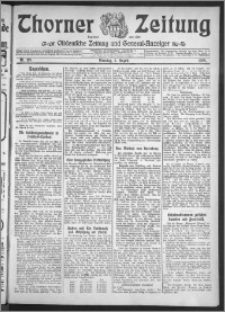 Thorner Zeitung 1909, Nr. 179 + Beilage