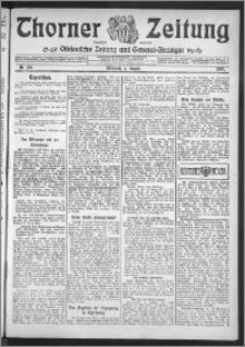 Thorner Zeitung 1909, Nr. 180 + Beilage