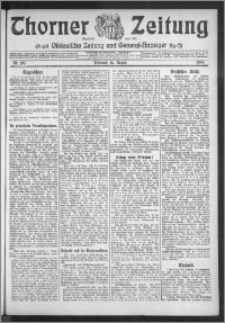 Thorner Zeitung 1909, Nr. 192 + Beilage