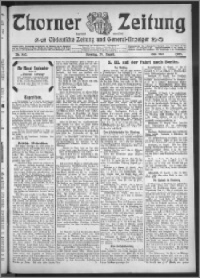 Thorner Zeitung 1909, Nr. 202 Erstes Blatt + Beilage