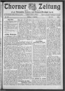 Thorner Zeitung 1909, Nr. 208 Erstes Blatt + Beilage