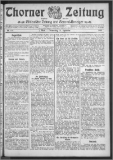 Thorner Zeitung 1909, Nr. 223 Erstes Blatt