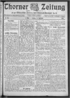 Thorner Zeitung 1909, Nr. 226 Erstes Blatt