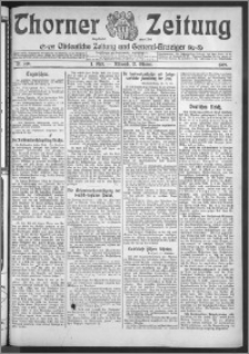 Thorner Zeitung 1909, Nr. 240 Erstes Blatt