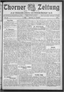 Thorner Zeitung 1909, Nr. 267 Erstes Blatt