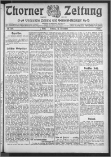 Thorner Zeitung 1909, Nr. 268 Erstes Blatt