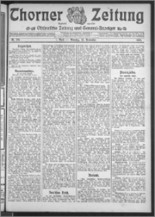 Thorner Zeitung 1909, Nr. 274 Erstes Blatt