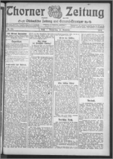 Thorner Zeitung 1909, Nr. 276 Erstes Blatt