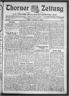 Thorner Zeitung 1910, Nr. 182 1 Blatt