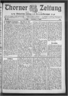 Thorner Zeitung 1910, Nr. 186 2 Blatt