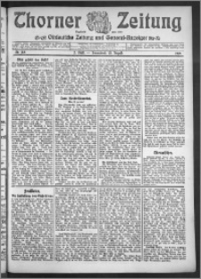 Thorner Zeitung 1910, Nr. 188 2 Blatt