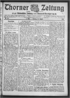 Thorner Zeitung 1910, Nr. 196 1 Blatt