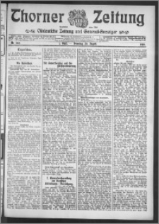 Thorner Zeitung 1910, Nr. 202 1 Blatt