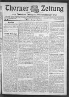 Thorner Zeitung 1910, Nr. 207 1 Blatt