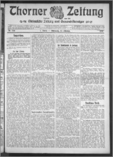 Thorner Zeitung 1910, Nr. 239 1 Blatt