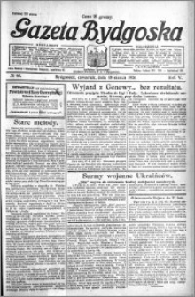 Gazeta Bydgoska 1926.03.18 R.5 nr 63